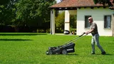 Rasenmäher Elektro 500m² WG737E, 37cm bürstenlos, 2x 4.0Ah Akkus, randnah – Bild 7