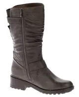 Damen Stiefel Winterstiefel Damenschuhe Boots Schuhe Gefüttert Warm Braun 37-43 – Bild 3