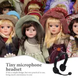 50 Pcs Miniatur-Headset Mit Mikrofon Spielzeug Puppenhauszubehör -Mikrofon – Bild 12