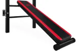 Turnwand Sprossenwand Klimmzugstange Bauchtrainer Dip Bar Sit-Up-Bank bis 150 kg – Bild 8