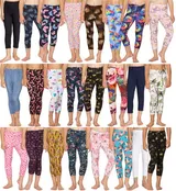 Merry Style Mädchen Capri Leggings 3/4 Sport Training Fitness Baumwolle 110-158 – Bild 5