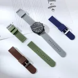 Silikon Uhrenarmband 18 20 22 24 mm Ersatz Armbanduhr Smartwatch kompatibel Band – Bild 16