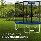 KIDUKU® Trampolin Gartentrampolin Kindertrampolin Outdoor Komplettset Netz Set – Bild 6
