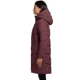 khujo Graya Damen-Mantel Steppmantel Winterparka Stepp-Jacke Parka Coat Weinrot – Bild 2