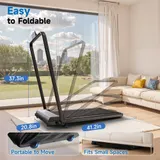 Laufband elektrisch Walking Pad LCD mit 8% Steigung für Zuhause Untertisch 130KG – Bild 10