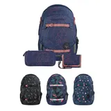 coocazoo Schulrucksack-Set MATE 3-tlg. Schultasche inkl. Mäppchen und Geldbörse – Bild 5