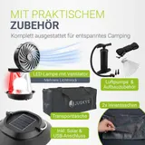 Campingzelt aufblasbar 1-3 Personen Luftzelt wasserdicht schnell - Wie Neu – Bild 4