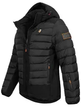 Geographical Norway Herren Winter Jacke Parka Steppjacke Kapuzenjacke Softshell – Bild 2