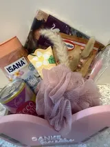 Geschenkkorb Gefüllt, Wohlfühlkiste, Mitbringsel, Danke Für Alles, Glücksmomente – Bild 2