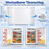 72,5 L Mini Kühlschrank mit Gefrierfach, Kühlschrank mit Obst- und Gemüsefach – Bild 7