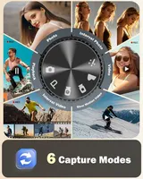 5K 48MP Digitalkamera Anfänger Fotokamera Autofokus 16X Zoom Kompakt Mit 32GB – Bild 7