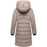 Marikoo Damen Herbst Winter Steppmantel Parka Jacke lang warm gefüttert N075 – Bild 7