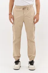 COMEOR Cargohose Herren Stretch Relaxed Fit – Chino Hose Baumwolle Männer Cargo – Bild 1