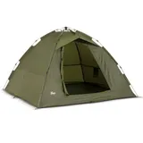 Lucx Ruck Zuck Zelt Bivvy Karpfenzelt Angelzelt 2 Mann Campingzelt Anglerzelt – Bild 1