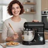 Küchenmaschine Knetmaschine mit 7L Edelstahlschüssel,  Kippkopf – Bild 10