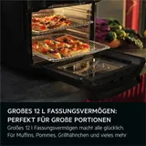 AAF12B Heißluft-Fritteuse schwarz – Bild 4