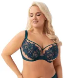 Bügel BH grün große Größen starker Halt breite Träger Gorsenia Damen Dessous – Bild 4