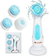 Gesichtsreinigungsbürste 3in1 Wasserdichte Elektrische Gesichtsbürste Skin Spa – Bild 3