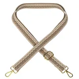 Verstellbarer Taschengurt Ersatz Schultergurt Handtasche Band Boho / Leo Schmal – Bild 1