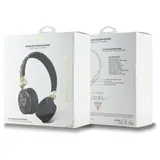 Guess Bluetooth 5.3 Wireless ENC Headset On-Ear IPX4 4G Triangle Metal Logo – Bild 4