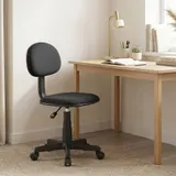 Bürostuhl ohne Armlehnen höhenverstellbar Schreibtischstuhl Refurbished – Bild 3