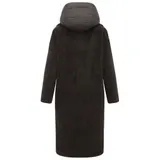 Navahoo Teddyzauber Damen Winter Mantel Jacke lang kuschelig Fleece warm N041 – Bild 10