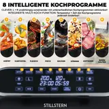 Stillstern Dual Heißluftfritteuse 8L, 2400W, Backen, Dörren, Heissluftfritteuse – Bild 4