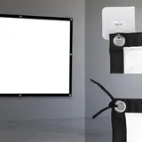 Projektionswand Beamer Leinwand Wandhängend 84" 175x131cm – Bild 5