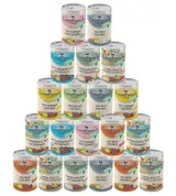 Landfleisch Classic 20 x 400 g | Garantierter 10-Sorten-Mix | Hundefutter – Bild 1
