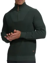 Indicode Herren Strickpullover INYassip-Pullover Herrenpulli Stehkragen Cardigan – Bild 5