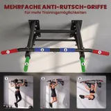 Klimmzugstange klappbar Klimmzüge mit rutschfesten Griffen, Wandmontage – Bild 7