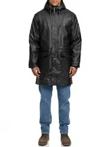 Indicode Herren Regenjacke INTommy-Regenmantel Regenparka Kapuze Jacke Männer – Bild 7