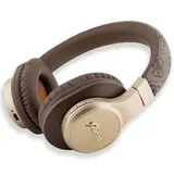 Guess Bluetooth 5.3 Wireless Headphones On-Ear 4G Script Logo Brown / Gold – Bild 2