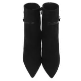 Damen Stiefeletten mit Reißverschluss Ital-Design 1226 in Schwarz – Bild 4