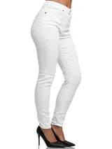 Tazzio Jeans Damen High Waist Skinny Fit Jeanshose Stretch Denim Hose – Bild 5