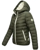 Marikoo Damen Stepp Jacke Steppjacke mit Kapuze gesteppt Übergangsjacke B994 NEU – Bild 9