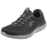 Skechers SUMMITS Herren Fitnessschuhe Sneaker Memory Foam Schwarz – Bild 2