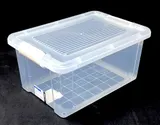 Aufbewahrungsbox mit Deckel 1,25 - 30 L Kunststoffbox Plastikbox Box Transparent – Bild 1