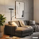 LED Stehlampe CCT Lesearm Dimmbar Wohnzimmer Büro Stehleuchte Leselampe – Bild 8