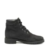 Tamaris Damen DUO-TEX Stiefel Schwarz Leder Knöchelhoch Schnürstiefeletten EU 39 – Bild 2