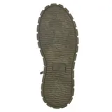Damen High-Top Stiefeletten mit Lochschnürung Ital-Design 9074 in Grün – Bild 3