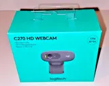 Logitech C270 HD-Webcam - Schwarz (960-001063) – Bild 1