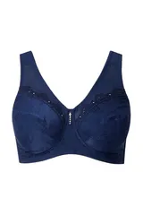 Ulla Popken Damen große Größen Entlastungs BH ohne Bügel Spitze 659343 – Bild 8