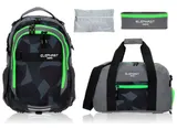 Schulrucksack Jungen Rucksack Elephant Hero 4 T Set 12770 Cyber Camo Grün +rsmr – Bild 1