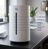 O2 HomeSpot LTE 4G WLAN Wifi Router Mobiler Hotspot Frei für alle Anbieter 5 GHZ – Bild 3