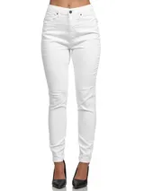 Tazzio Jeans Damen High Waist Skinny Fit Jeanshose Stretch Denim Hose – Bild 1