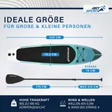 Stand Up Paddling Board Blue Wave SUP Board Komplett Set Zubehör - Sehr Gut – Bild 6
