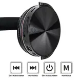 Bluetooth Kopfhörer Over On Ear Kabellos Headphone HiFi Stereo Headset Wireless – Bild 10