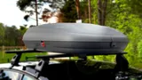 Dachbox 132x78x34,5 + Dachträger  Dacia Duster  2018-2022 Mit Dachreling – Bild 7