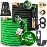 TRESKO® Premium Gartenschlauch Flexibler Wasserschlauch dehnbarer Flexischlauch – Bild 9